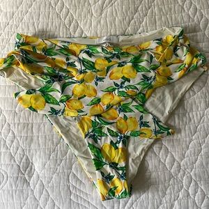 Onia Riviera High-Waisted Bikini Bottoms